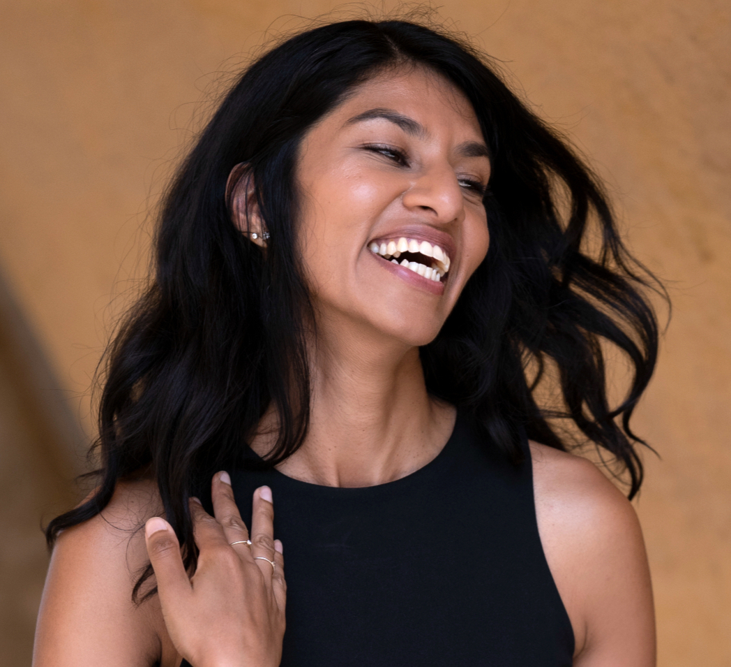 Dr. Rena Saini laughing