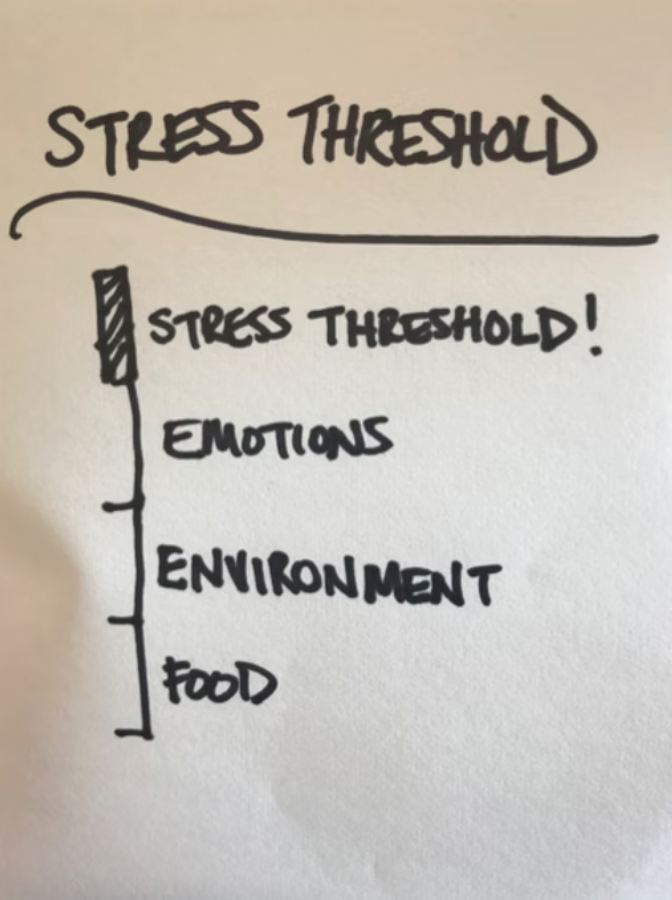 Stress threshold diagram